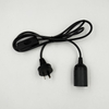 1.8M EU Dimmer Cavo di alimentazione Cavo E27 Basi lampada Spina rotonda con filo interruttore per lampadario E14 Portalampada Lampada 220V 110V