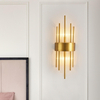 La moderna illuminazione per interni domestici applique da parete lineare a LED è applicabile alle luci di lusso della lampada da parete della camera da letto e del soggiorno per la casa