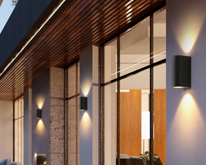 Lampada a LED dal design creativo 12W Applique da parete per interni Lampada da parete per esterni moderna nordica impermeabile per interni Homall E Decor Lamparas