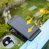Lampada da parete a LED a doppia faccia impermeabile IP65 di alta qualità Lampada da parete solare moderna per esterni su e giù per la lampada solare da giardino