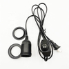 110V 220V 301 Interruttore dimmer Interruttore dimmerabile E26 E27 Spina filo elettrico Interruttore Filo 0,75 mm 0,5 mm 0,35 mm Portalampada E26