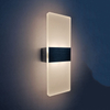 6w acrilico applique da parete tasti del pianoforte applique da parete per soggiorno bagno camera da letto luce apparecchio 85-265V luce notturna
