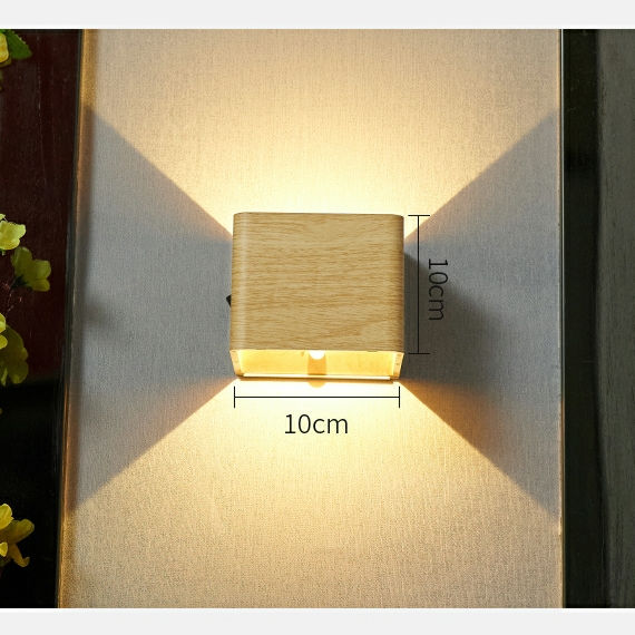 Luci da parete ricaricabili USB Illuminazione per sensore di movimento per interni per la casa Lampada da comodino per camera da letto Corridoio Lampada da parete per scale