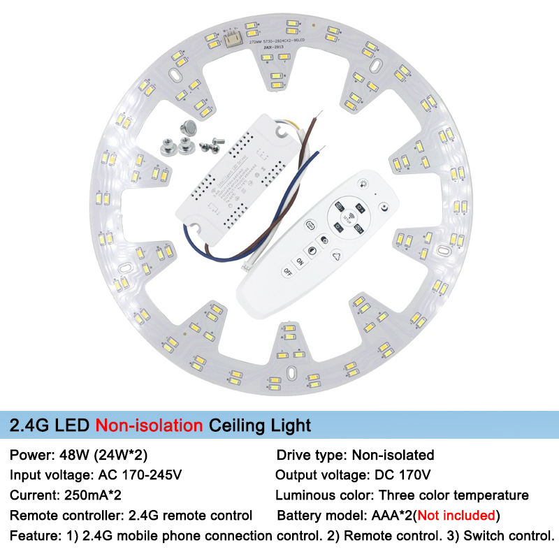 Superficie della sorgente luminosa sostitutiva Smart 2.4G per il soffitto del lampadario a soffitto con telecomando