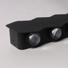 Moderna applique da parete a LED su e giù per l'illuminazione Cube Sconce Lamp Fixture Mount Indoor Outdoor Home Room Camera da letto Decorazione dell'illuminazione dell'hotel