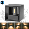 Cubo regolabile IP65 High Lumen 12W Up And Down Led Lampada da parete per esterni a LED