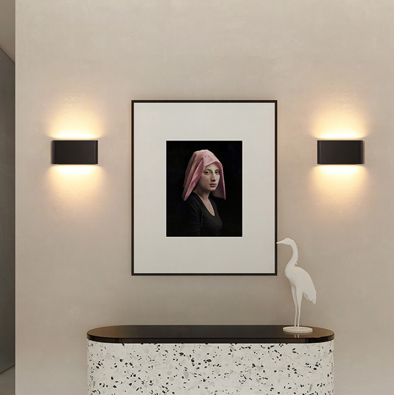 18W Outdoor Garden Hotel Home Decor Fancy LED Lampada da parete Light Art Deco Wall Light Drive Accessori Luci a LED Decorazioni