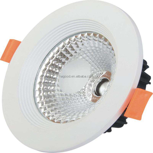 Faretto a LED a tre temperature di colore COB Faretto a soffitto Illuminazione da incasso Luci da incasso a LED dimmerabili Lampadina a LED Camera da letto Cucina Luci da incasso a soffitto per interni