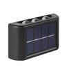 Lampione stradale a LED a energia solare per esterni Luci solari da balcone impermeabili per cortile Street Landscape Garden Decor Lamp Outdoor