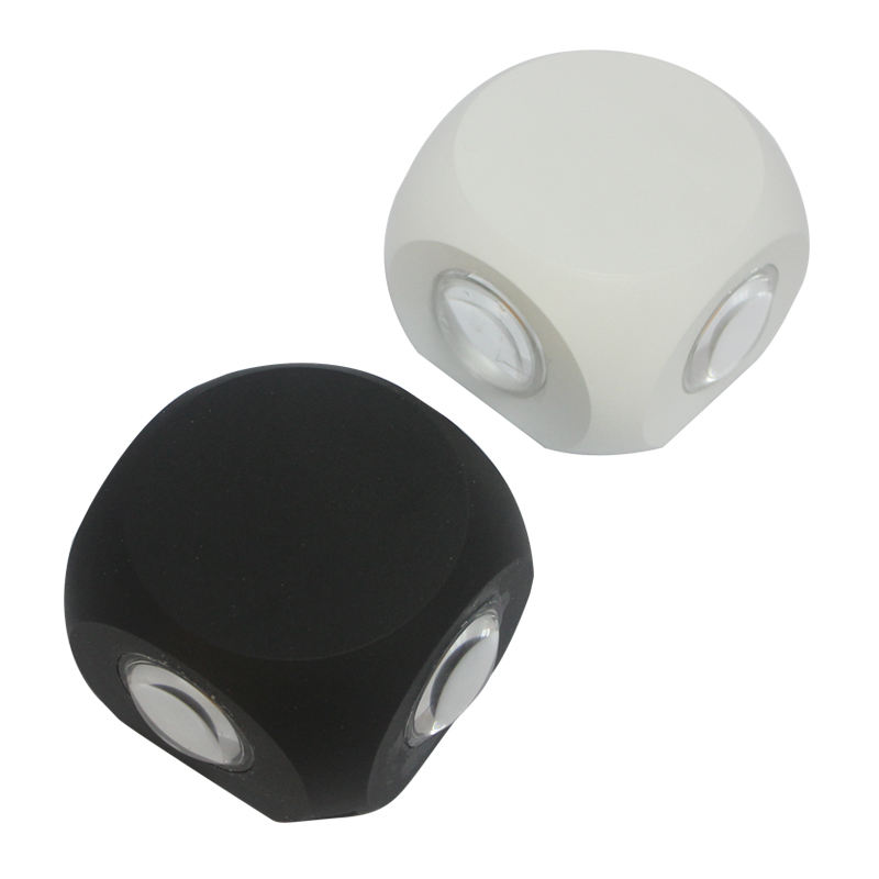 Moderna lampada da parete a LED da 4W impermeabile IP65 per esterni, illuminazione da giardino, lampada da comodino per interni
