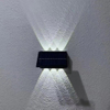 Outdoor Solar Powered Wall Telecomando Lampione stradale Lampade solari Dark Sensation Portico Strada Garage Giardino 3 modalità di movimento