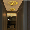 Lampada da parete a soffitto a LED rgb poroso a soffitto con telecomando per interni Ristorante Bar luce applique cortile, novità
