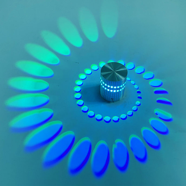 Lampada da parete a soffitto a LED rgb poroso a soffitto con telecomando per interni Ristorante Bar luce applique cortile, novità