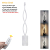 Lampada da parete a LED da 21W 2.4G Lampade da parete a regolazione continua con telecomando Scale Corridoio Lungo bianco caldo Tre temperature di colore