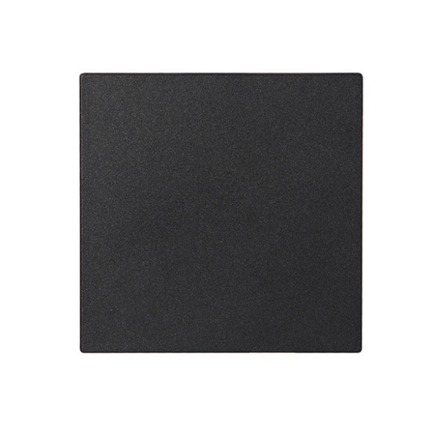 Lampada da parete a led da 10W per esterni di design nero quadrato rotondo per la decorazione di giardini