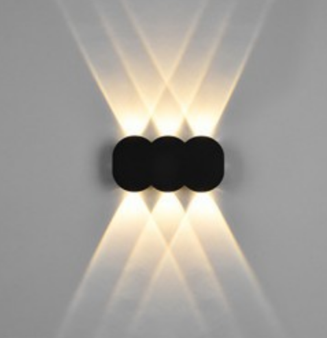 Nuova fabbrica all'ingrosso IP65 alluminio impermeabile esterno su e giù applique da parete applique da parete a led per la casa con prezzo di fabbrica