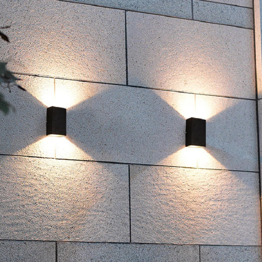 Up And Down COB Lampade da parete moderne a LED 10W Illuminazione per esterni per interni Applique da parete impermeabile a parete