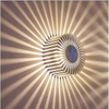 Apparecchio ad alta luminosità da 3W Design moderno Applique da parete a LED Hotel Bar KTV Plafoniera Applique da parete a Led Lampada da interno Lampada da girasole
