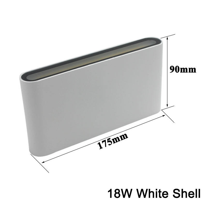 Moderna semplice lampada da parete impermeabile per esterni Lampade da cortile a LED Lampada da cancello Lampada da parete per balcone da giardino