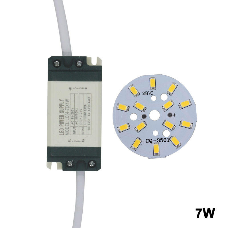 SMD5730 Chip a diodi emettitori di luce + alimentatore LED con guscio in plastica per plafoniera a LED