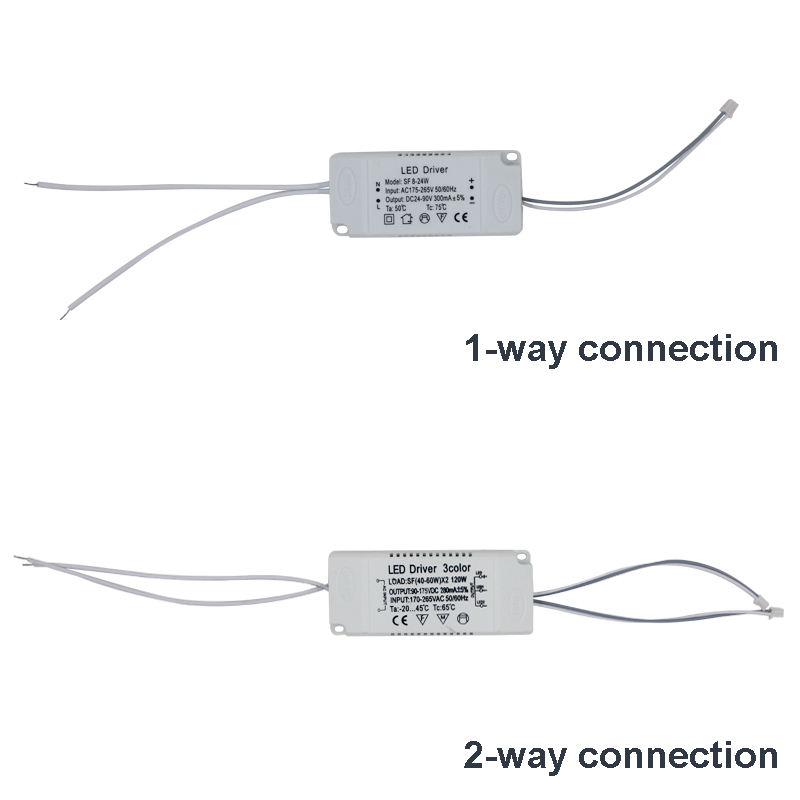 Adattatore di alimentazione del driver LED da 8-120 W. Ingresso del driver della luce a led AC175-265 V Trasformatore di illuminazione non isolante 220 mA