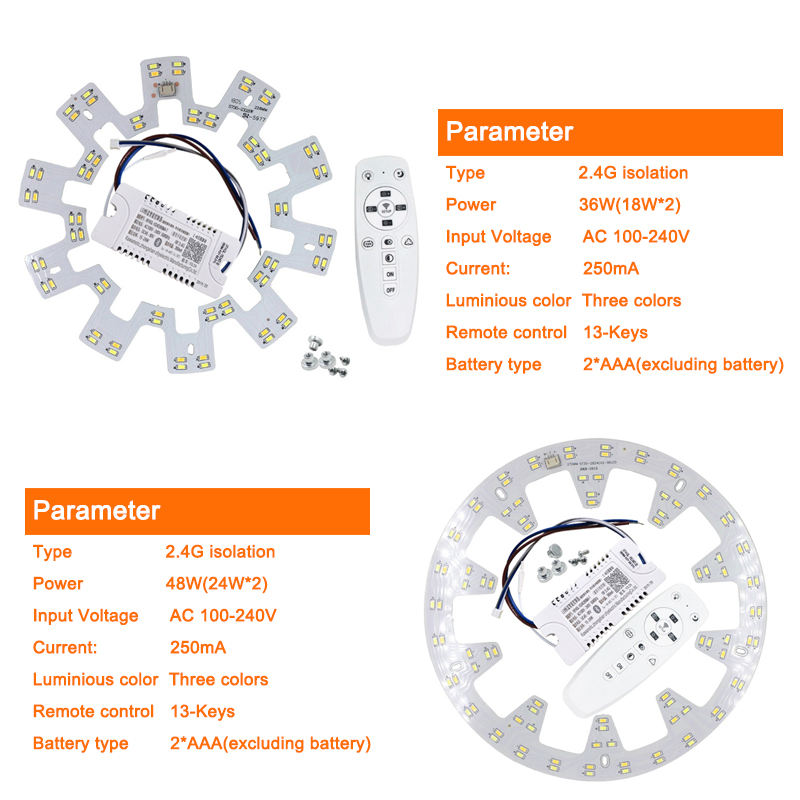 Superficie della sorgente luminosa sostitutiva Smart 2.4G per il soffitto del lampadario a soffitto con telecomando