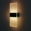 Applique da parete in acrilico Chiavi di pianoforte Applique da parete per soggiorno Bagno Camera da letto Luce Apparecchio 85-265V luce notturna