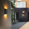 12w IP65 Lampada da parete a led moderna impermeabile per piastrelle e luci da parete per interni in alluminio con luce notturna decorativa 