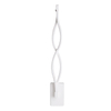 16W Decorazione moderna della casa Forma dell'onda Alluminio Su Giù Lampada da parete a LED Applique da parete a LED per interni Luce ghirlanda natalizia