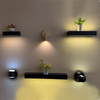 Lampada da parete intelligente da 9W app controllata da app illuminazione controllata da app mobile TUYA APP applique da parete a LED applique da parete rettangolare per esterni impermeabile