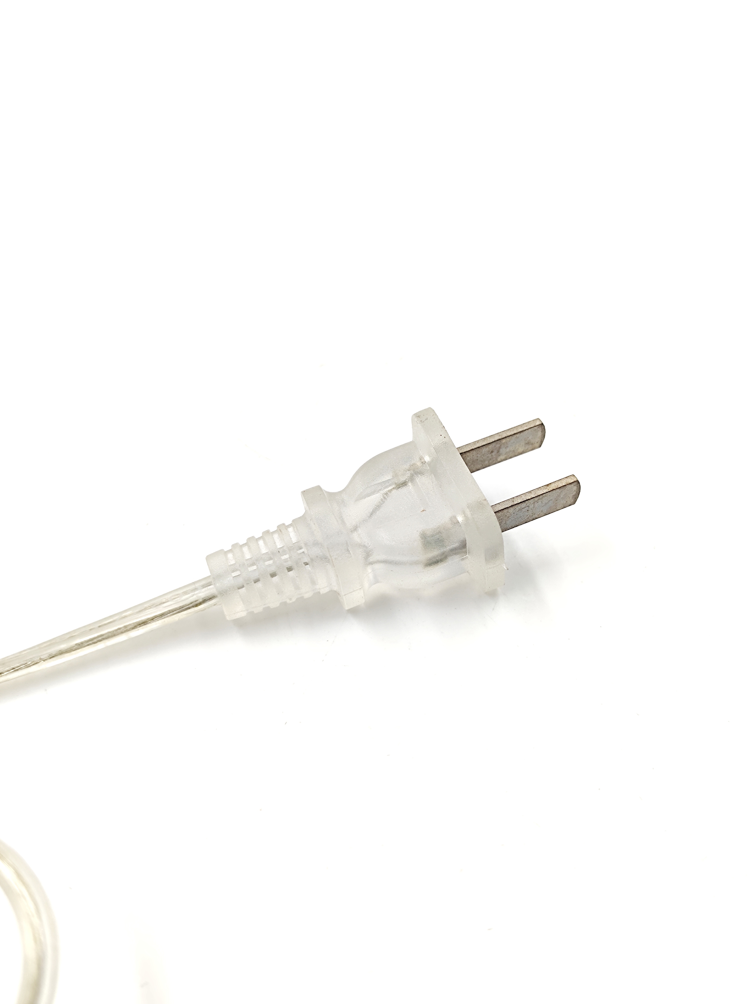 Spina filo trasparente 303 Interruttore E14 Corpo nudo Spina EU / EU / US Spina cavo lampada sale himalayano Portalampada sale himalayano