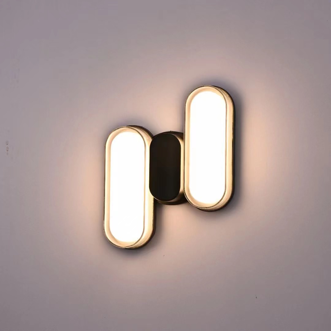 Applique da parete a led per esterni Applique da parete a led per esterni Applique da esterno a forma di lampadina Applique da parete a LED per esterni impermeabile