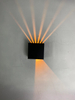 Lampada Da Parete 6W A 6 Fasci Di Luce Led Estetica Applique Da Parete A Led Moderna Lampada Da Parete A Led Per Esterni Applique A Led Da Parete Per Interni
