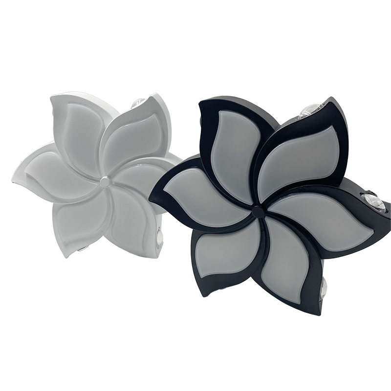 Nuovo stile moderno lampada da parete a LED 10W 12W impermeabile fiore di loto lampade da parete per esterni per giardino decorativo domestico applique da parete a led