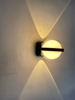 Lampada da parete a sfera di cristallo Lampada da parete a led Lampada da parete trasparente Lampada da parete su e giù Lampada da parete per esterni Applique da parete moderna per esterni Applique da esterno Lowes