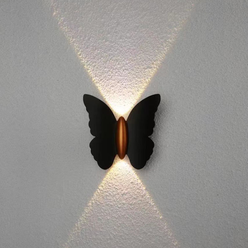 LED wandleuchte doppia testa lampara de luz pared esterno wandlamp aplique para pared interno staffa da parete luce