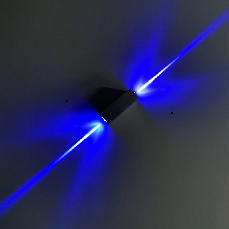 2023 Nuova lampada da parete a LED Illuminazione da parete per corridoio impermeabile per esterni 6W Illuminazione per esterni in alluminio