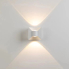 IP65 applique da parete a LED in alluminio RGB per esterni impermeabile recinzione da giardino lampada da parete per interni moda per camera da letto comodino soggiorno scale