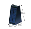 Migliore vendita Cina Fornitore Lampada da parete a infrarossi con sensore di movimento per esterni impermeabile, sensore da giardino Solar Light Road Decorare