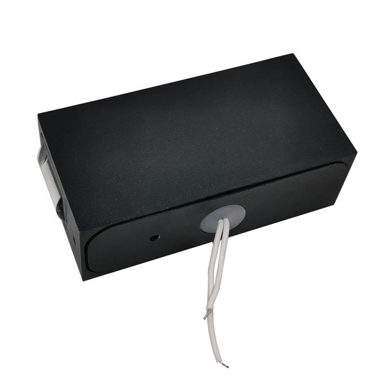 Black Shell Beam Light Applique da parete impermeabile Moderna applique da parete per esterni a led Applique da esterno di alta qualità
