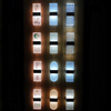 2023 Applique da parete in acrilico Tasti del pianoforte Applique da parete per soggiorno Bagno Camera da letto Apparecchio per illuminazione 85-265V Luce notturna