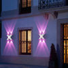 Lampada da parete a LED da 4W Lampada da parete per esterno impermeabile IP65 Portico Lampada da parete per interni Camera da letto Decorazione da comodino Lampada da illuminazione in alluminio