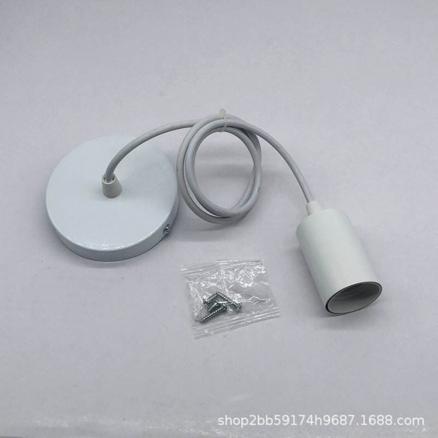 Portalampada da 10 cm + E27 Portalampada con corpo leggero Basi per lampade con cavo di commutazione per portalampada a sospensione a LED