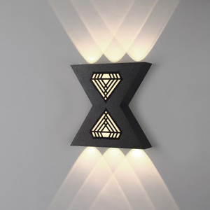Moderno Vierkante IP65 10W LED Wandlamp Alluminio Outdoor Waterdichte Wandlamp Tuin Veranda Patio Opzij Voordeur Wandlampen