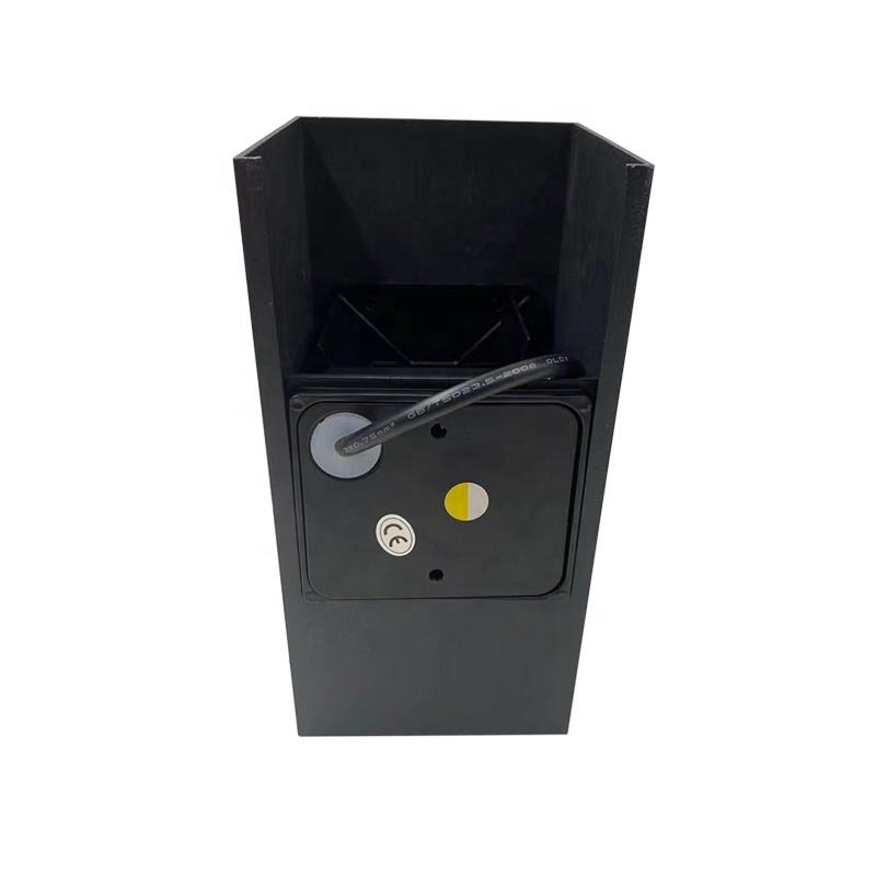 Dimmerabile 12W Lampada da parete impermeabile per esterni COB Chip Up And Down Sconce Alluminio IP65 Applique da parete Portico quadrato Giardino su e giù