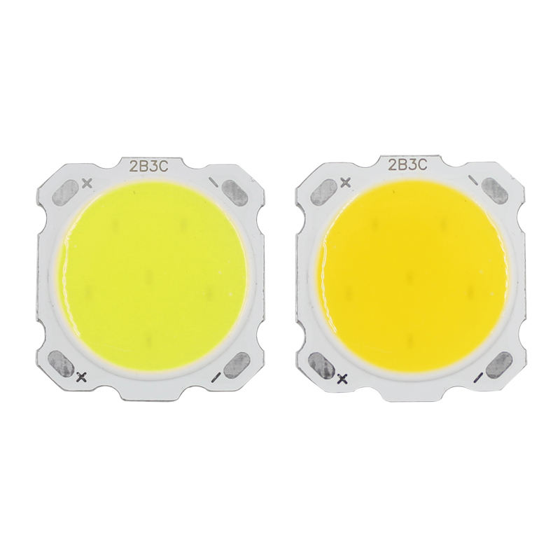 Sorgente luminosa COB all'ingrosso in fabbrica 10-50W indice di visualizzazione ad alta potenza ad alta potenza evidenziare perline lampada COB luce bianca luce gialla