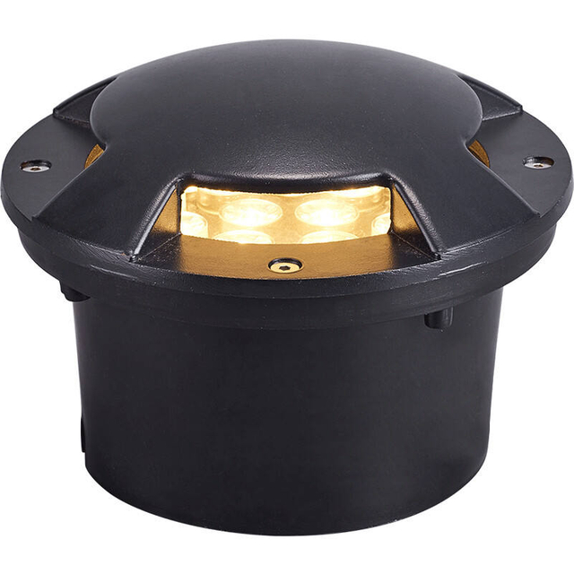 Luce sotterranea a LED IP65 1W 3W Luce sepolta sotto terra Lampada Percorso Giardino Prato Cortile Illuminazione esterna impermeabile 85-265V DC12V