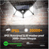 Lampada da parete solare 100LED cortile lampada solare a emissione di luce a quattro lati lampada da esterno impermeabile a induzione del corpo umano