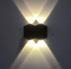 Lampada da parete di personalità nordica 4W Lampada da parete rotonda a Led semplice per soggiorno Lampada da parete rotonda per hotel Corridoio per illuminazione a forma di diamante