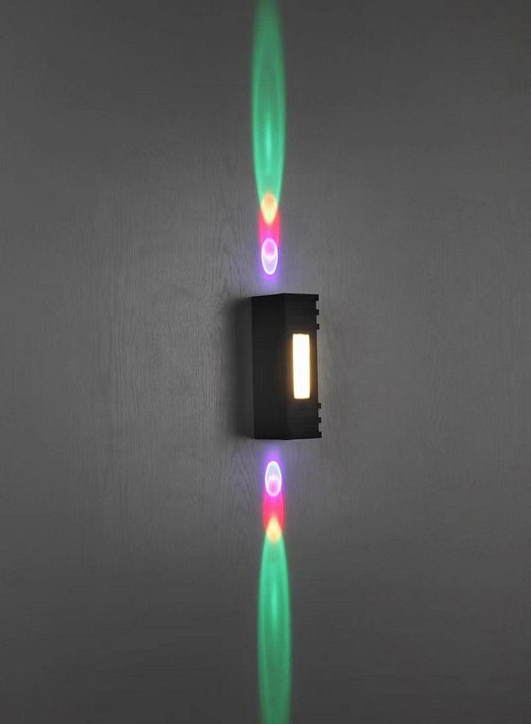 Lampada da parete a LED a parete di nuovo stile Lampada da giardino IP65 impermeabile per esterni Decorazione per hotel Applique da esterno